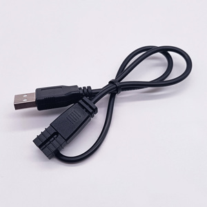 <span class=keywords><strong>Cable</strong></span> de Carga <span class=keywords><strong>para</strong></span> Afeitadora USB 2.0 de 20 cm con Certificación CE, 5V, Blindaje Trenzado, Revestimiento de PVC, Conductor de Cobre Puro, Conectores Niquelados - Product Image 4