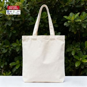 Custom Print Tote Bag <b>Canvas</b> Bag Eco Recycled <b>Canvas</b> Grocery Bag <b>Canvas</b> Cotton Shopping Handbag for Women - Product Image 2