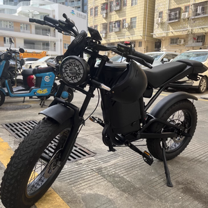 Vélo électrique tout-terrain à pneus larges de 20 pouces, 500W, à bas <span class=keywords><strong>prix</strong></span>, pour la montagne et les trajets en ville - Product Image 1