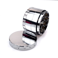 Beaudiva — moulin à herbes de luxe en acier inoxydable, nouveau Design, accessoires de fumage avec Logo personnalisé gratuit