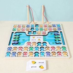 Jeu de pêche magnétique pour deux joueurs : labyrinthe d'alphabet et jeu de mot pour développer la motricité fine - Product Image 2