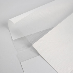 Tela con patrón de cebra del proveedor de China para persianas opacas Diseño de rayas horizontales Técnica simple-Persianas de tela de repuesto - Product Image 3