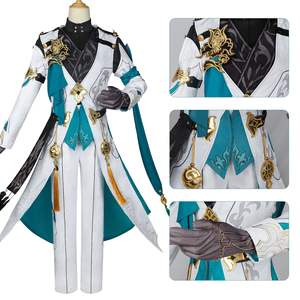 Costume de cosplay Honkai Star Rail Luocha, tenue de cosplay, <span class=keywords><strong>perruque</strong></span>, costumes magnifiques, femmes, fête d'Halloween, jeu de cosplay - Product Image 5
