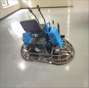 เครื่องขัดคอนกรีตไฟฟ้าสีน้ำเงินแบบนั่งขับ ขนาด 780 มม. ดีไซน์กะทัดรัด - Product Image 3