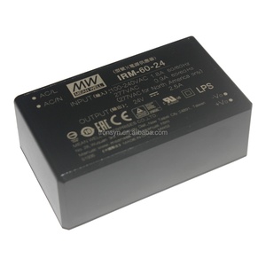 Módulo de Fuente de Alimentación Meanwell Autorizado IRM-60-24 de 60W AC/DC para Montaje en PCB, 24V 2.5A, Verde, para Uso Industrial - Product Image 5