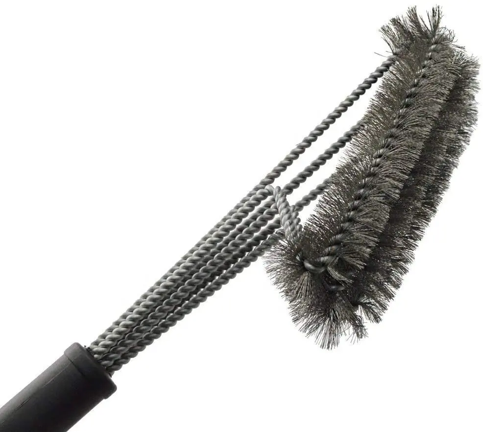 18 inch BBQ Grill Cleaning Brush 3-1 Stainless Steel Grill Brush
