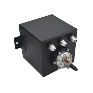 Poyracing 2L Single-Hole Aluminum Fuel Tank With 044 Fuel <b>Pump</b> AN6 Thread For Retrofit Upgrade - Product Image 3