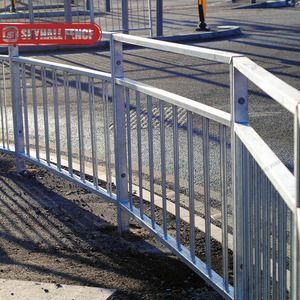 Barrière galvanisée de sécurité routière de contrôle piétonnier avec le grand écart de vue - Product Image 2
