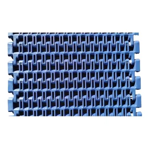 <span class=keywords><strong>Motor</strong></span> gıda sınıfı modüler bant konveyör POM esnek bantlı konveyörlü mavi s-tipi mavi tornalama konveyörü - Product Image 5