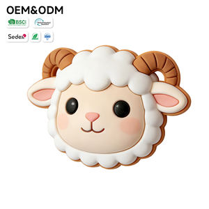 Imán para Refrigerador con Diseño de Cabeza de <span class=keywords><strong>Shiba</strong></span> <span class=keywords><strong>Inu</strong></span>, Logotipo Personalizado, Tacto Suave Similar al Peluche, Decoración para el Hogar, Regalo para Amantes de los Animales - Product Image 2