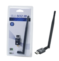 Mini Adaptateur USB Sans Fil 150 Mbps Récepteur Wi-Fi 802.11n Avec Antenne Carte Réseau USB 2.0