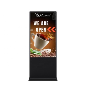 55 Inch Interactive Touch Screen Kiosk Lcd Restaurant Hotel Lobby Retail Store <b>Poster</b> Totem Indoor Digital Signage Display - Product Image 1