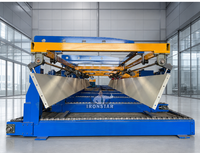 Palettiseur robotisé automatique Ironstar pour la ligne d'emballage de cartons et de sacs, fonctionnement facile, 380V, garantie de 3 ans