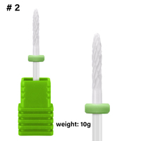 Tête de meulage en céramique pour Nail Art jeu de forets pour ongles en gros