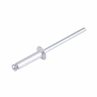Rivets à fleurs de 3,2 mm, 4,0 mm, 5,0 mm, rivets aveugles à décoller pour panneaux en plastique et planches de toilettes