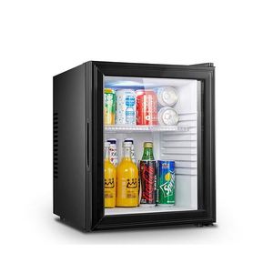 Silencioso sin escarcha Hotel minibar súper enfriamiento puerta de vidrio bebidas bebida mini refrigerador - Product Image 1
