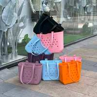 Sac de plage ouvert en EVA, imperméable, robuste, grande capacité, sac de piscine durable, doublure en PVC, logo personnalisé, OEM, vente en gros
