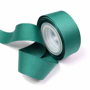 Chine Usine Couleur Personnalisée Recyclé De Marque 25mm Ruban Gros-Grain Brut 100 Yds Rubans De <span class=keywords><strong>Satin</strong></span> De Couleur - Product Image 2