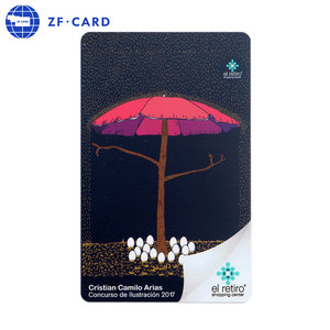 Chất lượng cao 13.56MHz HF tùy chỉnh in ấn thẻ chìa khóa khách sạn với chip tùy chỉnh - Product Image 2