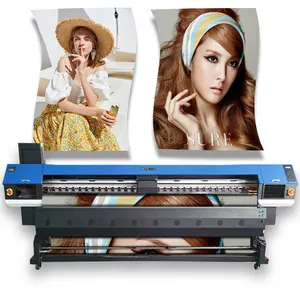 Good quality inkjet printer imprimante 10ft 3.2m eco solvent printer banner car sticker printing machine i3200 printhead