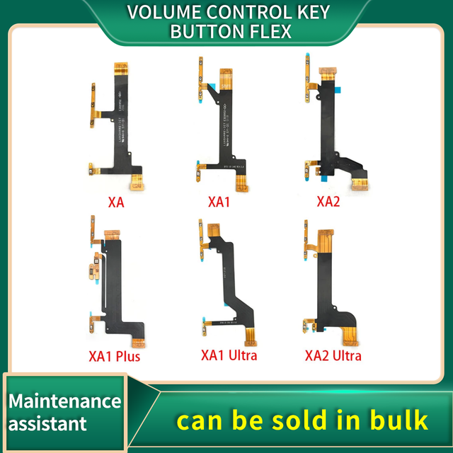 Power Switch On/Off Button Volume control Key Button Flex Cable For Sony Xperia XA XA1 Plus XA2 Ultra XZ1 Z5 Compact