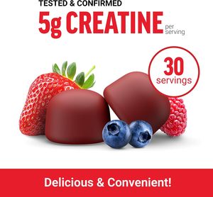 OEM Customized Quality Adult <b>Creatine</b> <b>Monohydrate</b> Energy Gummy Pre-Workout Supplement for Men - Product Image 3