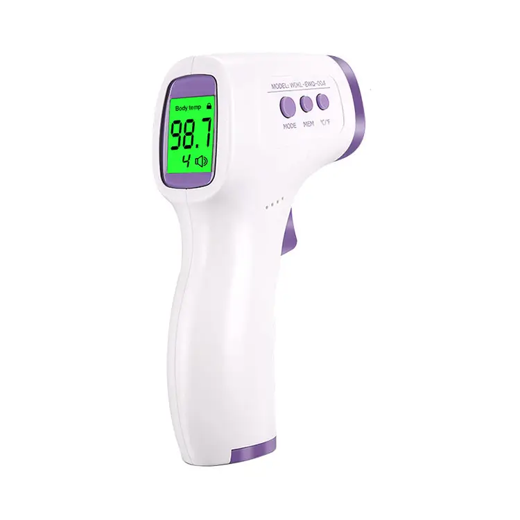 Accurate Measurement Screen Digital Infrared Forehead Thermometer With Storage Data