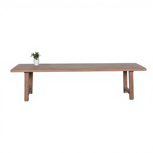 Modern Luxury Handcrafted Indoor Furniture Elegant <strong>Stable</strong> Sturdy Durable Minimalist Wooden Dining <strong>Table</strong> for Home and Hotel - Product Image 3