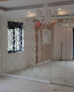 Trang trí khách sạn thiết kế vàng Sliver dính vát cắt nhỏ gương gạch giá mỗi mét vuông - Product Image 6