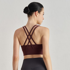 Love Degree Naked Sense Cross Yoga Underwear Women's Outdoor Running Back Bra Chest Pad Gathering Sports Fitness Vest Nylon - Product Image 4