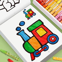 Libro para colorear para niños de 3 a 6 años, dibujos animados de animales, transporte, patrón de frutas, libro de actividades de arte y pintura para niños pequeños en edad preescolar
