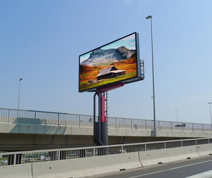 可编程LED显示屏 高速公路LED数字广告牌 柱式P5 LED户外广告屏 - Product Image 6