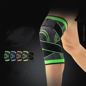 Genouillère de sport professionnelle, respirante, réglable, pour le cyclisme et le fitness - Product Image 6