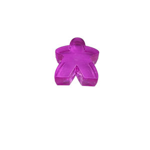 Figurine en plastique acrylique personnalisée composants de jeu de société pion coloré personnage transparent jouet mini <span class=keywords><strong>action</strong></span> échecs miniatures - Product Image 3
