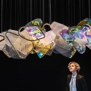 Nórdico Minimalismo Arte Design Requintado Cor Feita À Mão De Vidro Pingente Pendurado Luz Ajustar Altura Rotativa Base Da Lâmpada 100% Personalizado - Product Image 2