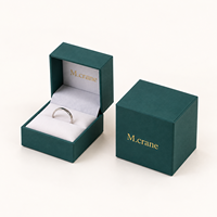 Boîte cadeau personnalisée en carton coulissant de qualité supérieure pour bijoux avec logo