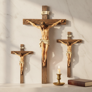 İsa mesih katolik duvar çapraz reçine dini modeli su geçirmez aile sunak ev dekor - Product Image 6