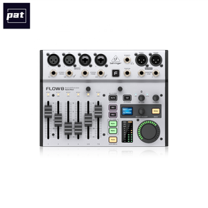 มิกเซอร์ดิจิตอลสเตอริโอ <span class=keywords><strong>Behringer</strong></span> FLOW 8 แบบ 8 อินพุต ควบคุมด้วยปุ่มหมุนในแอป พร้อมโปรเซสเซอร์เอฟเฟกต์ 2 ตัว อินเทอร์เฟซ USB รับประกัน <span class=keywords><strong>1</strong></span> ปี - Product Image 4