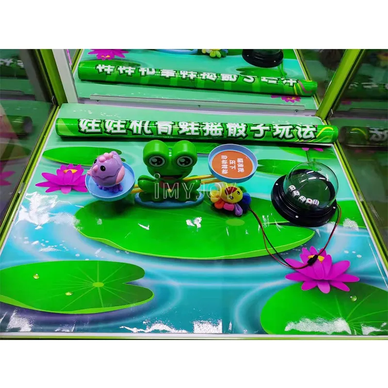 Dice Rolling vending Gift Redemption kids game hit the coin operated claw machine prizes