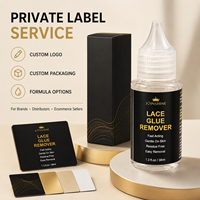 Dissolvant de colle à dentelle en gros à action rapide pour les magasins de produits de beauté