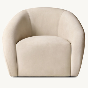 Fauteuil <span class=keywords><strong>de</strong></span> loisirs en velours <span class=keywords><strong>de</strong></span> style américain Rhoohill RH, mobilier <span class=keywords><strong>de</strong></span> salon, canapé individuel, fauteuil <span class=keywords><strong>de</strong></span> chambre à coucher, fauteuil pivotant moderne - Product Image 5