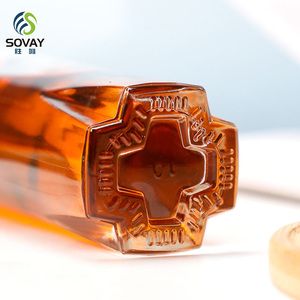 Botella de Vidrio Transparente de 500ml, 700ml, 750ml, Diseño Único Personalizado, Fabricada en China, para Licores, Ron, Tequila, <span class=keywords><strong>Vodka</strong></span> de Bayas de Junipa - Product Image 6