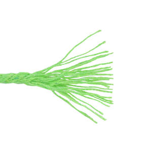 2026 NUEVO KJ <span class=keywords><strong>2mm</strong></span> Cordón de macramé de algodón natural Trenzado 100% <span class=keywords><strong>Hilo</strong></span> recubierto para zapatos y bolsos Disponible en dos colores - Product Image 2