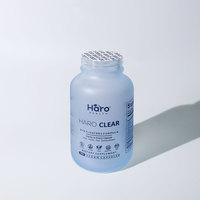 Bocaux en verre givrés vides de 120 ml, flacons pour capsules, flacons pour vitamines, emballages de compléments alimentaires avec couvercle en bambou, conformes aux normes CE et FDA