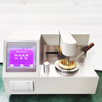 Equipo de Medición de Punto de Inflamación de Laboratorio Dualcanopy, Probador de Punto de Inflamación en Vaso Abierto Cleveland ASTM D92