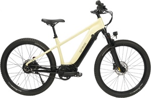 Bicicleta Eléctrica de Montaña de 27.5 Pulgadas con Motor Central CVT de 36v 350W, Horquilla de Suspensión Neumática, Neumático de 2.3 Pulgadas, para Ciclismo al Aire Libre - Product Image 1