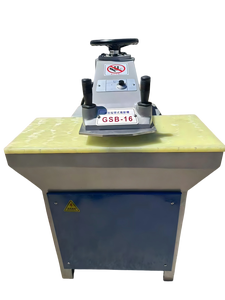 Machine de découpe et de poinçonnage hydraulique à bras oscillant de 16 tonnes, polyvalente pour le cuir, la mousse, les joints, certifiée CE - Product Image 2