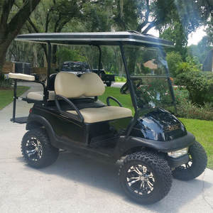 Voiture de Golf pc avec pare-brise teinté et pliable, approuvé DOT, vente en gros, Club, EZGO TXT RXV - Product Image 1