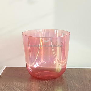 ชุดขันแก้วคริสตัลควอตซ์ใส Q're - สีสันสวยงาม ความถี่ 432/440Hz ผลิตจากคริสตัลบริสุทธิ์ 99.99% สำหรับการบำบัดด้วยคริสตัล การทำสมาธิ และโยคะ - Product Image 4