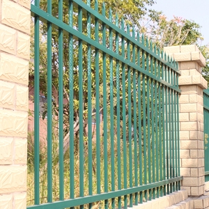 Современный дизайн, наружный оцинкованный стальной металлический забор, уличные перила с порошковым покрытием для дома, сада, внутреннего двора, торгового центра - Product Image 5